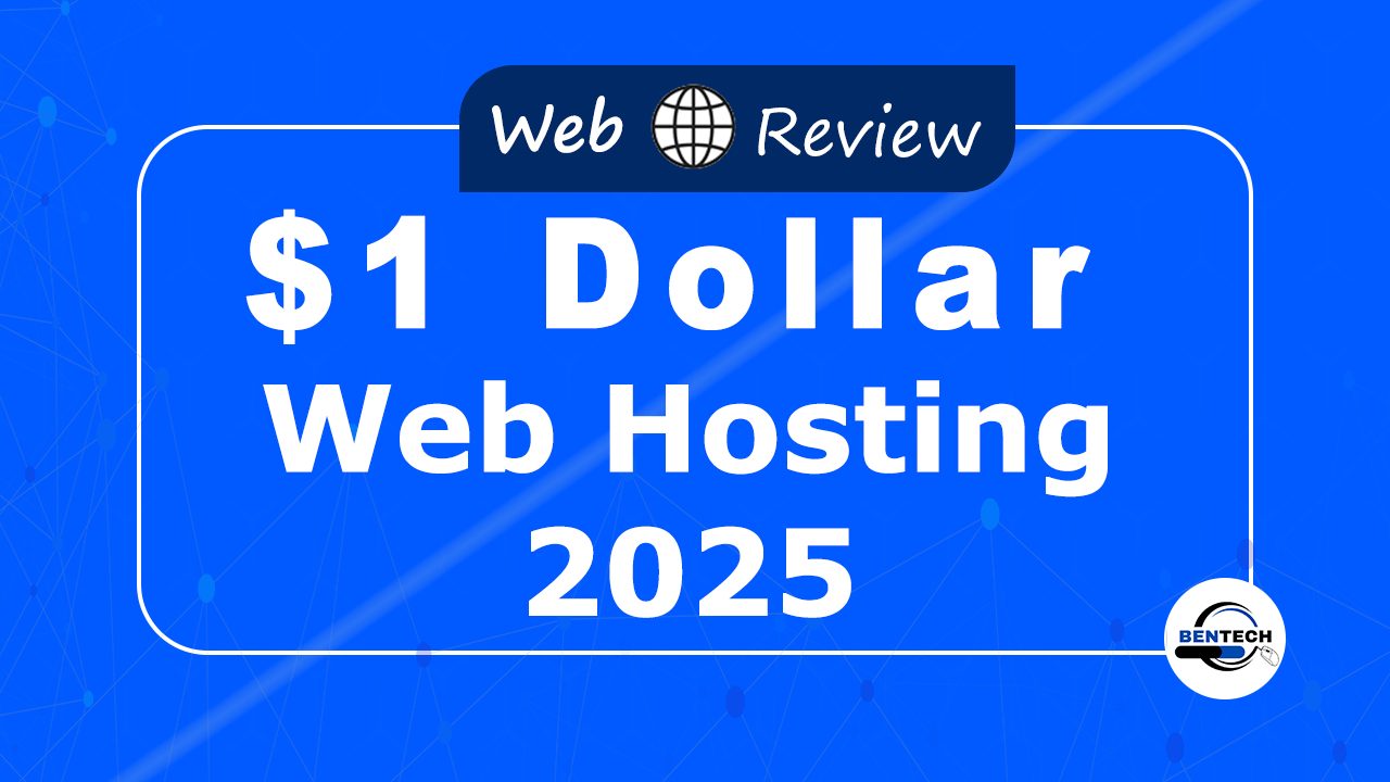 One $1 dollar Web Hosting Providers 2025 -Reliable and Affordable